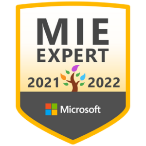 Microsoft Innovative Educator Expert 2021–2022