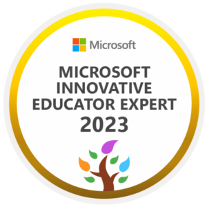 Microsoft Innovative Educator Expert 2022–2023